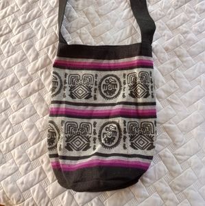 Columbian pattern beach bag/purse